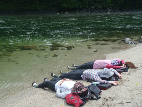 安房川でリバーカヤック11