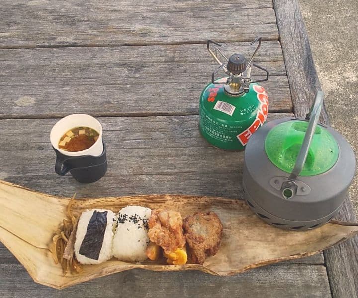 手作りアウトドアランチ